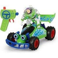 Dickie 203153004 - Disney's Cars - 1/24 RC Toy Story Buggy with Buzz - New