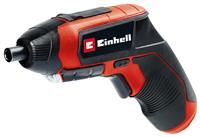 Einhell Cordless Screwdriver TE-SD 3.6/1 Li (3.6V, 4.5 Nm, Li-Ion with Zero Self-Discharge, Micro USB Charger, Magnetic Bit Holder, LED Lighting, 10-Piece Bit Set + Metal Box)