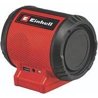 Einhell TC-SR 18 Li BT Solo Power X-Change cordless speaker (lithium-ion, 18 V, max. 85 dB, Bluetooth, AUX/USB connection, intuitive control panel, no battery or charger)