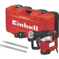 Einhell TE-DH 32 demolishing hammer (1500 W, 32 J impact force, SDS-max mandrel, anti-vibration main handle + Softgrip soft coating, sold with needle and flat chisel + E-box)