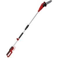 Einhell Power X-Change 18V Cordless Pole Saw - Telescopic Long Reach Pruner for Branch Cutting and Tree Trimming - GE-LC 18 Li T Solo Pole Mounted Mini Chainsaw (Battery Not Included)