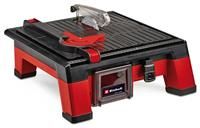 Einhell Power X-Change 18V Cordless Electric Tile Cutter - Battery Powered Tile Saw, 3800 RPM, 115mm Cutting Disc, 45° Mitre Cut - TE-TC 18/115 Li Solo Wet Tile Cutter (Battery Not Included)