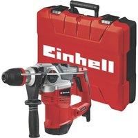 Einhell Rotary Hammer TE-RH 38 3F (1050 W, Impact Force 9 J, SDS-max Adapter, Metal Drilling Depth Stop, Drilling Capacity 38 mm in Concrete)