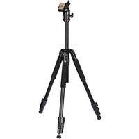 Hama "Traveller 163" Tripod with Carry Case | Height Range 21-163CM / 9-64'' | Weight 1350gm / 3lbs | 2 Year Warranty | Loading Options up to 4KG