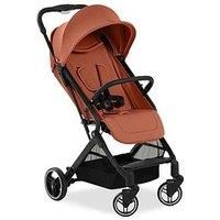 Hauck Travel N Care Plus Stroller, Cork - Lightweight Pushchair (only 7.4kg), 25kg Load, Suspension, Compact & Foldable, UPF 50+ Fully Extendable Hood, with Raincover