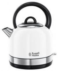 Russell Hobbs 23904 'Oslo' Stainless Steel Kettle 3000 Watts 1.5L White