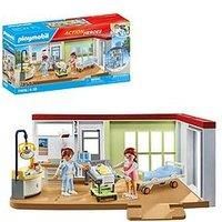 Playmobil 71616 Action Heroes: Maternity ward, made from over 80% recycled and bio-based materials, detailed play sets suitable for children ages 4+