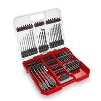 Einhell 95 Piece Impact Drill and Screwdriver Bit Set in XL Case