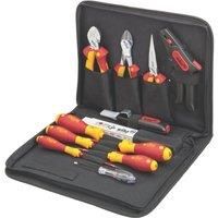 Wiha 36389 electrician Tool Set, 13 Piece