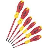 WIHA 25477 6PCE 1000 VOLT ERGONOMIC SOFT FINISH VDE SCREWDRIVER SET