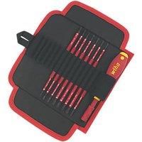 Wiha SlimVario VDE Interchangeable Screwdriver Set 16 Pieces (1054G)