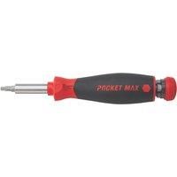 Wiha 45292 PocketMax Magnetic Screwdriver Slotted Phillips Pozi Torx