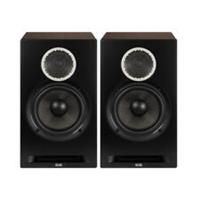 Elac Debut Reference DBR62 Bookshelf Speakers - Black/Walnut