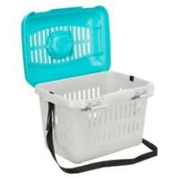 Trixie Midi-Capri Pet Transporter - Light Grey & Blue For Small Pets