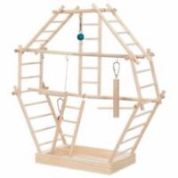 Trixie 5659 Wooden Ladder Playground 44 × 44 × 16 cm