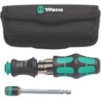 Wera Kraftform Kompakt 22 Interchangeable Screwdriver Set 7 Pieces (417XX)