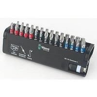 Wera 30 Piece Bit-Check Rapidaptor Stainless Steel Screwdriver Bit Set 071109