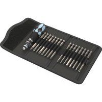 Wera Interchanggeable Stainless Screwdriver Bit Set Ergonomic Handle 17 pieces