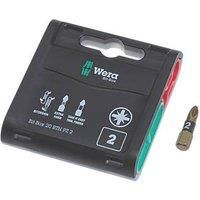 Wera 057760 Pozi PZ2 Screwdriver Bits x 20 Supplied in a Bit-Box Dispenser