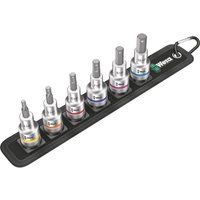 Wera Belt C 2 Zyklop In-Hex-Plus holding function bit socket set, 1/2" drive, 6pc, 05003996001