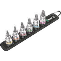 Wera Belt C 3 TORX® HF Zyklop holding function bit socket set, 1/2" drive, 6pc , 05003997001