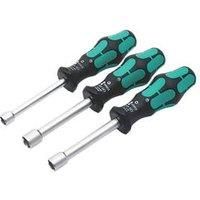 Wera 05134275001 3 Piece 395 HO/3 Sanitary Nutdriver Set