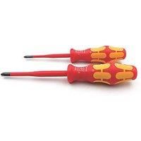 Wera 05006470001 165 is PZ/S # 1 + 2 Screwdriver Set