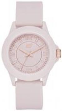 Skechers Rosencrans Nude Colour Silicone Strap Analog Watch