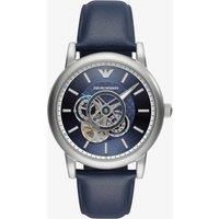 Emporio Armani Men's Analog Automatic Watch with Leather Strap AR60011