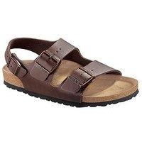 Birkenstock Milano Birko Flor Dark Brown Sandals-UK 7.5 / EU 41