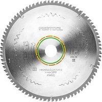 Festool Fine tooth saw blade 260x2,5x30 W80 494605