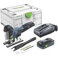 Festool 576526 Cordless Pendulum Jigsaw PSC 420 HPC 4,0 EBI-Plus CARVEX