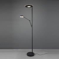 Barrie LED uplighter, reading light, matt black