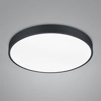 Trio Lighting LED ceiling lamp Waco, CCT, 49.5 cm, matt black