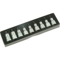 Stahlwille Torx Socket 1/2 Inch Drive Set (9)