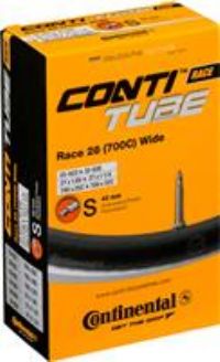 Continental Road Inner Tube - Black - 42mm Valve, Black