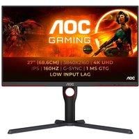 AOC Gaming U27G3X - 27 inch 4K UHD Monitor, IPs, 160Hz, 1ms GtG, Height Adjust, Dial Point, AntiGlare (3840 x 2160, 400 cd/m, HDMI 2.1 / DP 1.4)