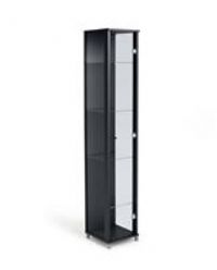 Argos Home 1 Door Glass Display Cabinet - Black