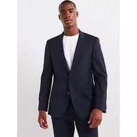 HUGO Men/'s HenryM204X 10217983 01 Blazer, Blue Dark Blue, 44