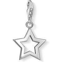 Thomas Sabo Women-Charm Pendant Star Charm Club 925 Sterling silver 0857-001-12