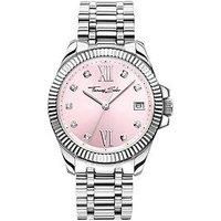 Thomas Sabo Divine Crystal (33mm) Pink Dial / Stainless Steel WA0401-201-204-33