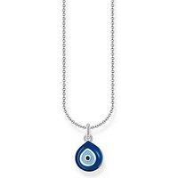 Thomas Sabo Nazar Eye Pendant Necklace: Protection Symbol, Silver, Enamel