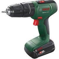 Bosch Combi Drill Cordless Impact Driver 2 Speed Keyless LED 18V 2x2.0Ah Li-ion