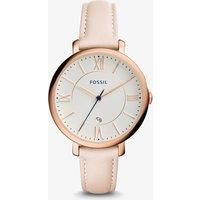 Fossil Jacqueline Quartz Blush Leather Strap ES3988 Women's Watch