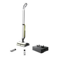 Kärcher Floor Cleaner FC 7 Cordless, Floor Cleaner with 4 Microfibre Rollers, Battery Runtime: approx. 45 min, Area Performance per Battery Charge: approx. 175 m², White