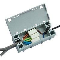 Wago 24A Light Junction Box Grey (8423F)