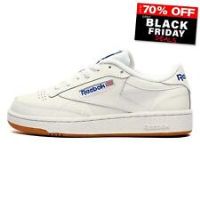 Reebok Classic Club C 85 Junior Leather Fashion Casual Retro Trainers UK 5.5