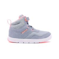 Reebok Ventureflex Sneaker Lace-Up Grey Suede Leather Kids Boots BS6316