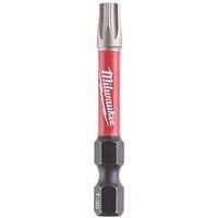 milw Milwaukee Bit TX30 50 mm Shockwave (10) Display 4932471574, red