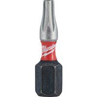 Milwaukee Shockwave Impact Duty Security Torx Screwdriver Bits TXBO15 25mm Pack of 2